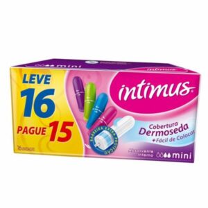 Absorvente Interno Intimus Mini Com 16 Unidades Leve 16 Pague 15