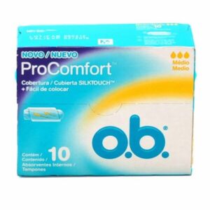Absorvente Interno OB ProComfort Médio Com 10 Unidade