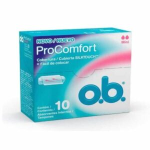 Absorvente Interno OB ProComfort Mini Com 10 Unidades