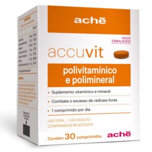 Accuvit Com 30 Comprimidos Aché