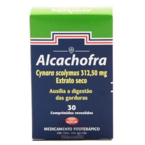 Alcachofra 312,5mg Com 30 Comprimidos Aspen Pharma