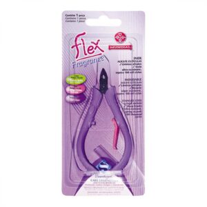 Alicate para Cutícula Mundial Flex Fragance Lilás Uva Ref-170 Unidade