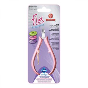 Alicate para Cutícula Mundial Flex Fragance Rosa Morango Ref-170 Unidade