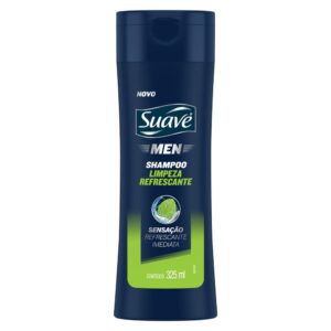 15361835951-7891150074071.jpg Shampoo Suave Men Limpeza Refrescante Com 325ml