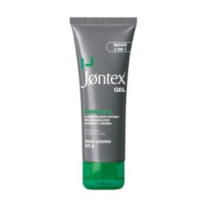 Gel Lubrificante Íntimo Jontex Menta 3 em 1 Com 50g