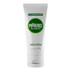Gel Lubrificante Íntimo Prudence Hortelã Com 60g