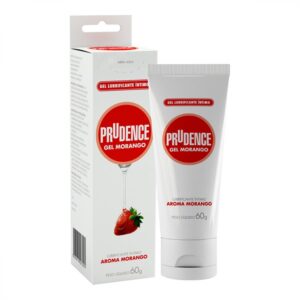 Gel Lubrificante Intimo Prudence Morango Com 60g