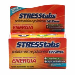 Stresstabs 600 Zinco Com 30 Comprimidos Pfizer