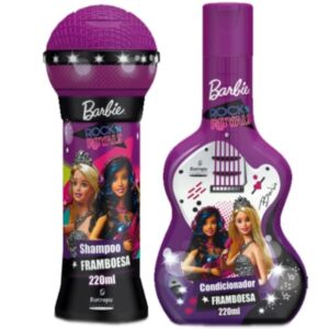 Kit Barbie Framboesa Shampoo 250ml + Condicionador 250ml