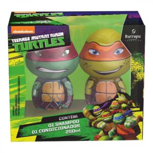Kit Tartarugas Ninja Shampoo 250ml + Condicionador 250ml