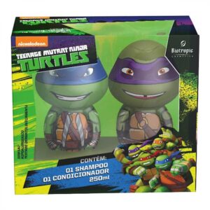 Kit Tartarugas Ninja Shampoo 250ml + Condicionador 250ml