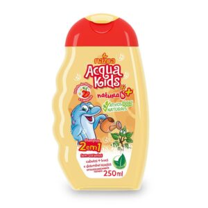 15361836429-7896085865657.jpg Shampoo Acqua Kids Maçã e Camomila 2 em 1 Com 250ml