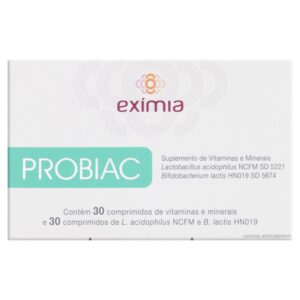 Suplemento Vitamínico Exímia Probiac Com 30 Comprimidos