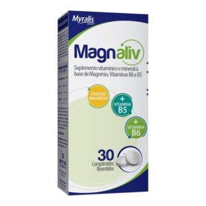 Suplemento Vitamínico Magnaliv Com 30 Comprimidos Myralis