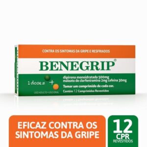 Benegrip Com 12 Comprimidos Revestidos Cosmed