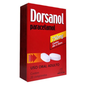 Dorsanol 750mg Com 20 Comprimidos Multilab