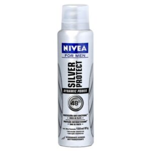 Desodorante Aerosol Nivea Men Active Dry Silver Protect Com 150ml