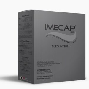 Kit Imecap Hair Queda Intensa Com Shampoo 300ml + Loção 100ml + Com 30 Cápsulas
