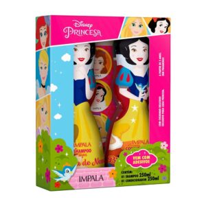 Kit Shampoo + Condicionador Impala Princesas Branca de Neve Com 250ml