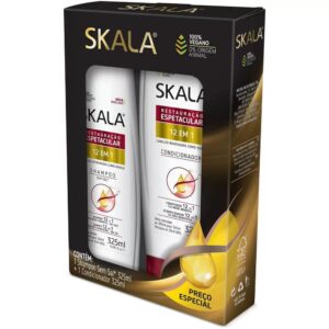 Kit Skala 12 em 1 Shampoo 325ml + Condicionador 325ml