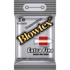 Preservativo Blowtex Sensitive Com 3 Unidades