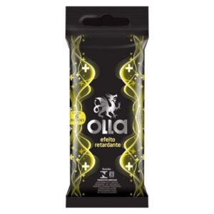15361837518-6ccab409123240fd2215beb6be9de903.jpg Preservativo Olla Efeito Retardante Com 6 Unidades