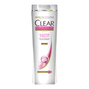 Shampoo Clear Women Anticaspa Suavidade e Brilho Com 200ml