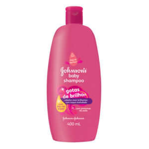 Shampoo Johnsons Gotas de Brilho Com 400ml