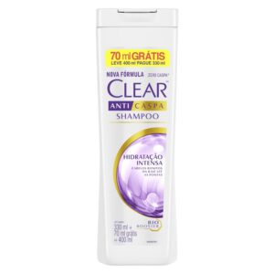 Shampoo Clear Anticaspa Hidratação Intensa Com 400ml