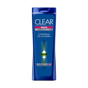 Shampoo Clear Men Anticaspa Controle e Alívio da Coceira Com 400ml