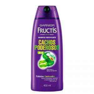 Shampoo Garnier Fructis Cachos Poderosos Com 400ml