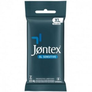 15361838078-7896222720344.jpg Preservativo Jontex XL Sensitive Com 6 Unidades