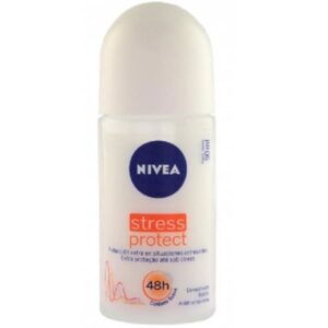 Desodorante Rollon Nivea Feminino Stress Protect Com 50ml