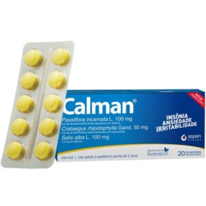 Calman Com 20 Comprimidos Ativus