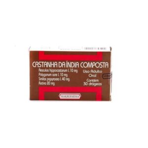 Castanha da India Com 30 Comprimidos Makrofarma
