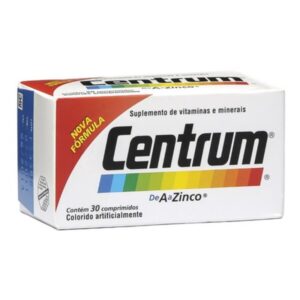 15361838569-7891045040679.jpg Polivitamínico Centrum de A-Z Com 30 Comprimidos GlaxoSmithKline