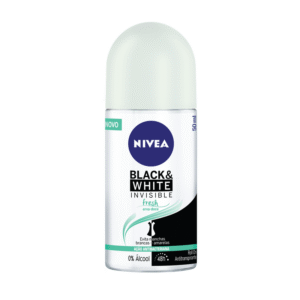 Desodorante Rollon Nivea Feminino Black e White Fresh Com 50ml