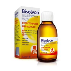 Bisolvon 1,6mg/ml Xarope Com 120ml Sanofi Medley