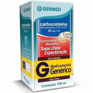 Carbocisteína 50mg/ml Xarope Com 100ml Germed Genéricos