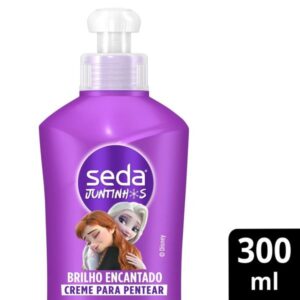 15361838801-a764e86d22ccce3cf150cf7c8328efb5-1.jpg Creme de Pentear Seda Frozen Infantil Brilho Encantado Com 300ml
