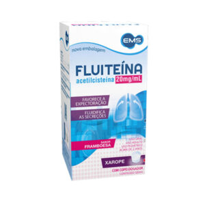 Fluiteína 20mg/ml Xarope Com 120ml Ems s/a