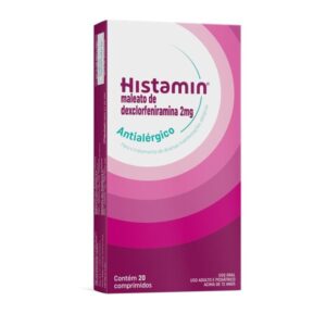 Histamin 2mg Com 20 Comprimidos Neoquimica