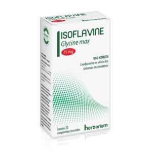 Isoflavine 75mg Com 30 Comprimidos Herbarium