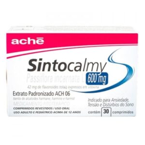 Sintocalmy 600mg Com 30 Comprimidos Aché