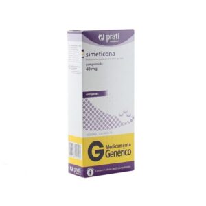 Simeticona 40mg Com 20 Comprimidos Prati Donaduzzi Genéricos