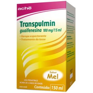 Transpulmin 6,667mg/ml Xarope Infantil Com 150ml Aché