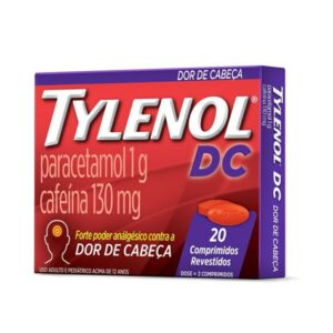 15361839088-64ba92fb31c9c8d4edd5f98cf28ab681.jpg Tylenol DC 500mg 65mg Com 20 Comprimidos Janssen-Cilag