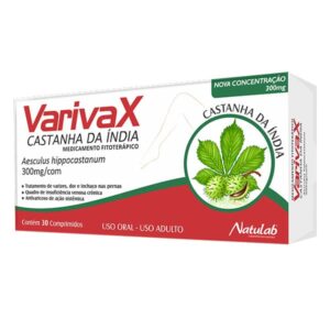 Varivax 300mg Com 30 Comprimidos Natulab