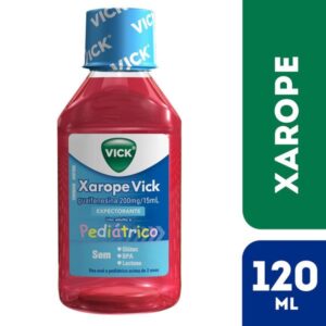 Vick Pediátrico Xarope Expectorante Com 120ml Procter e Gamble