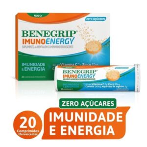 Benegrip Imuno Energy Com 20 Comprimidos Efervescentes Cosmed